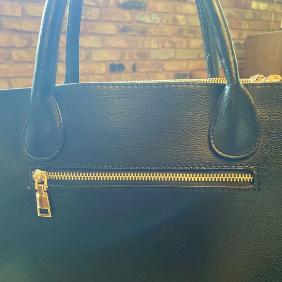 Miztique Black Large Crossbody Bag with Bow - Picture 5 of 11